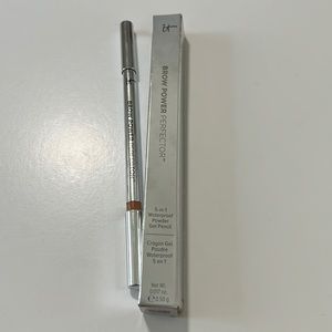 It Cosmetics Brow Power Perfector 5-in-1 Waterproof Powder Gel Pencil Auburn .5g